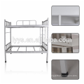 new design metal bunk bed/steel double bed furniture